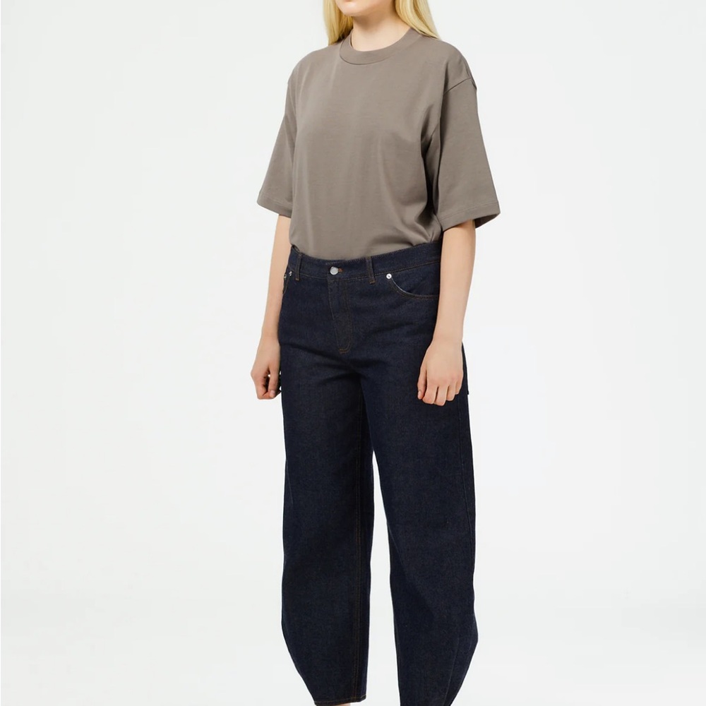 Tibi indigo denim Brancusi 27 LONG